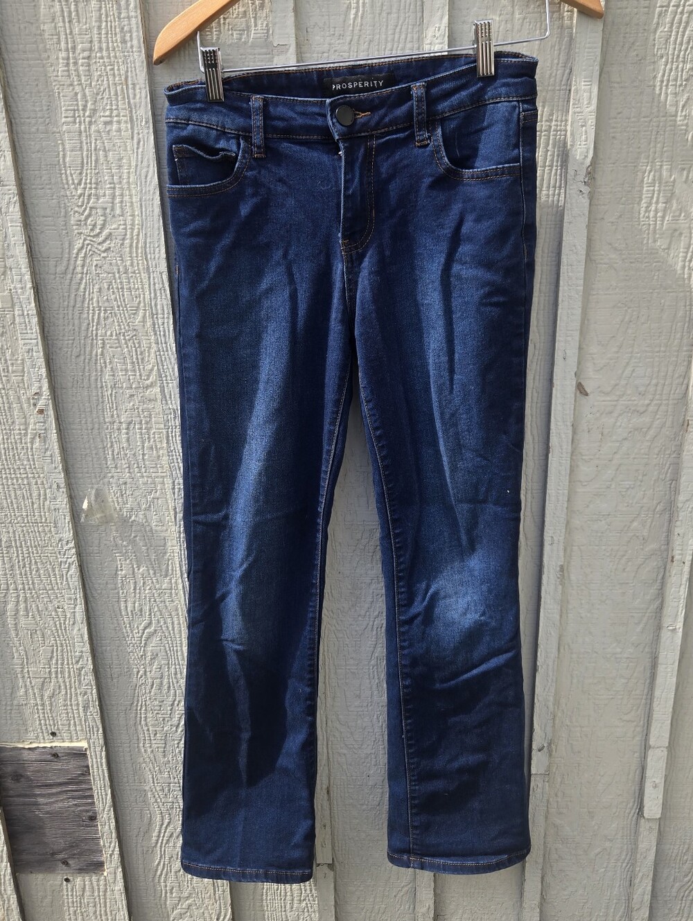 Prosperity Denim Dark Wash Petite Jeans Size 28P